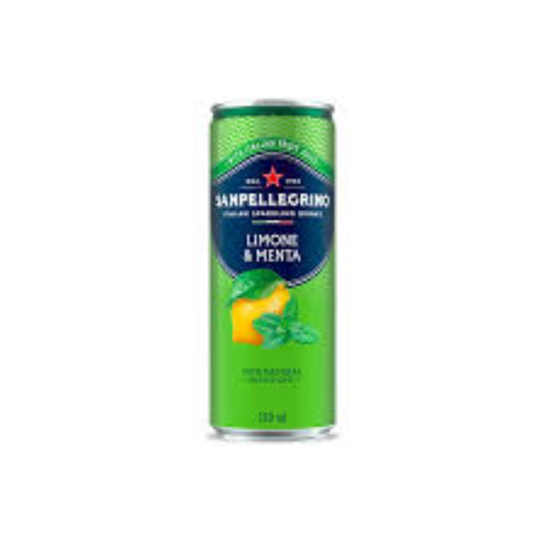 SAN PELLEGRINO LEMON & MINT 330ML